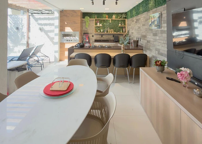 Casa para vender com 4 quartos, 4 suítes, 6 banheiros e 2 vagas - foto 3