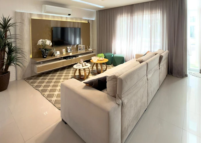 Casa para vender com 4 quartos, 4 suítes, 6 banheiros e 2 vagas - foto 2